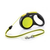 Smycz FLEXI Neon S Kabel 5m / 12kg NOWA