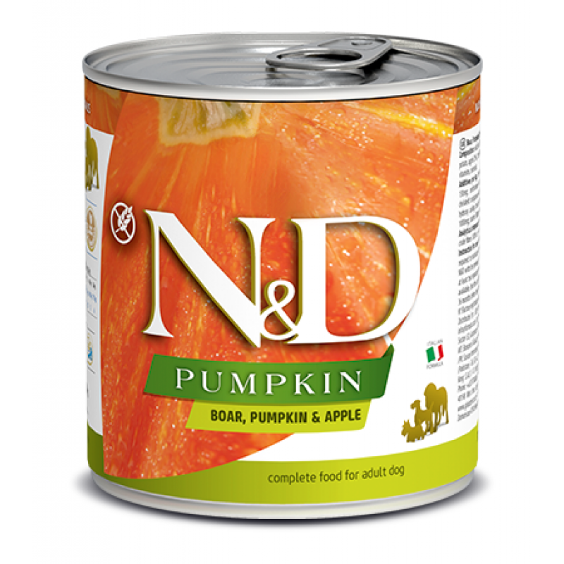 N&D DOG PUMPKIN Adult Boar & Apple 285g