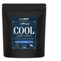 LYOPET Cool Light/Senior Ryba śródziemnomorska 1,5 kg (dla wszystkich ras)
