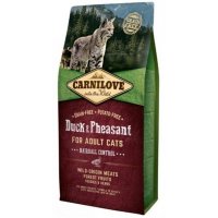 Carnilove Cat Duck&Pheasant Adult Hairball Control 6kg