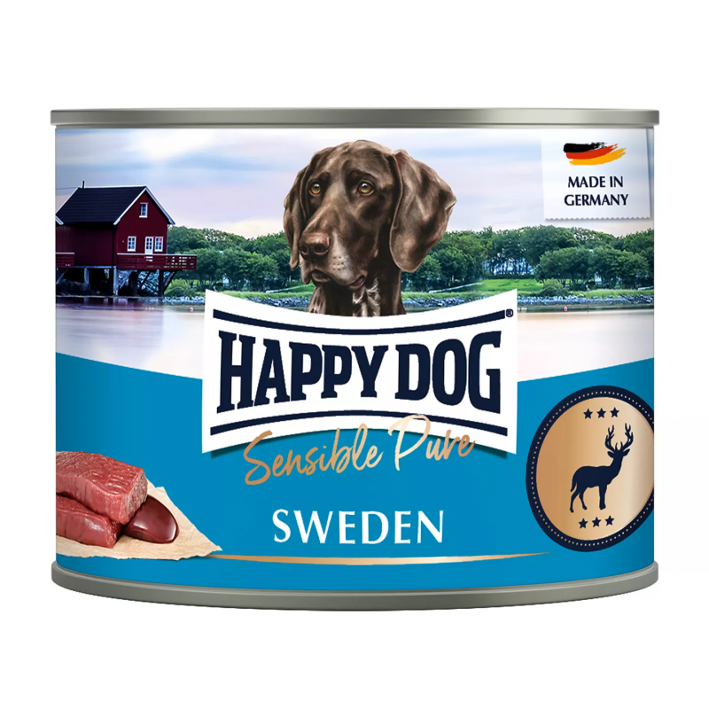 Happy Dog SENSIBLE Pure SWEDEN (100% dziczyzna) 200 g