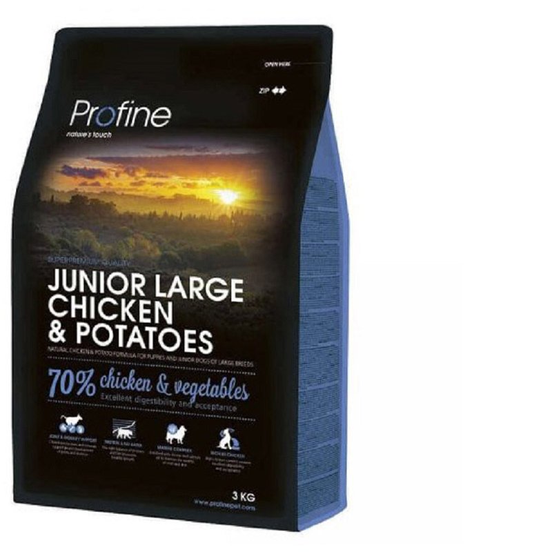 Profine Dog Junior Large Kurczak i Ziemniaki 3kg