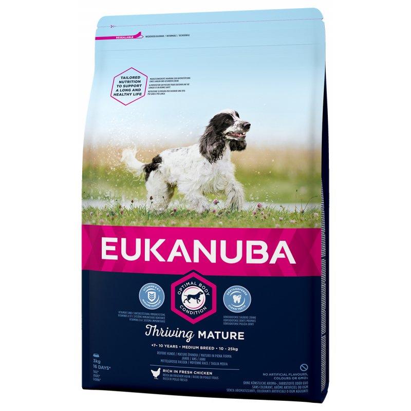 Eukanuba Dog Mature &Senior Medium 3kg
