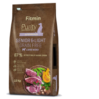 Fitmin Purity Dog Grain Free Senior & Light Lamb 12kg