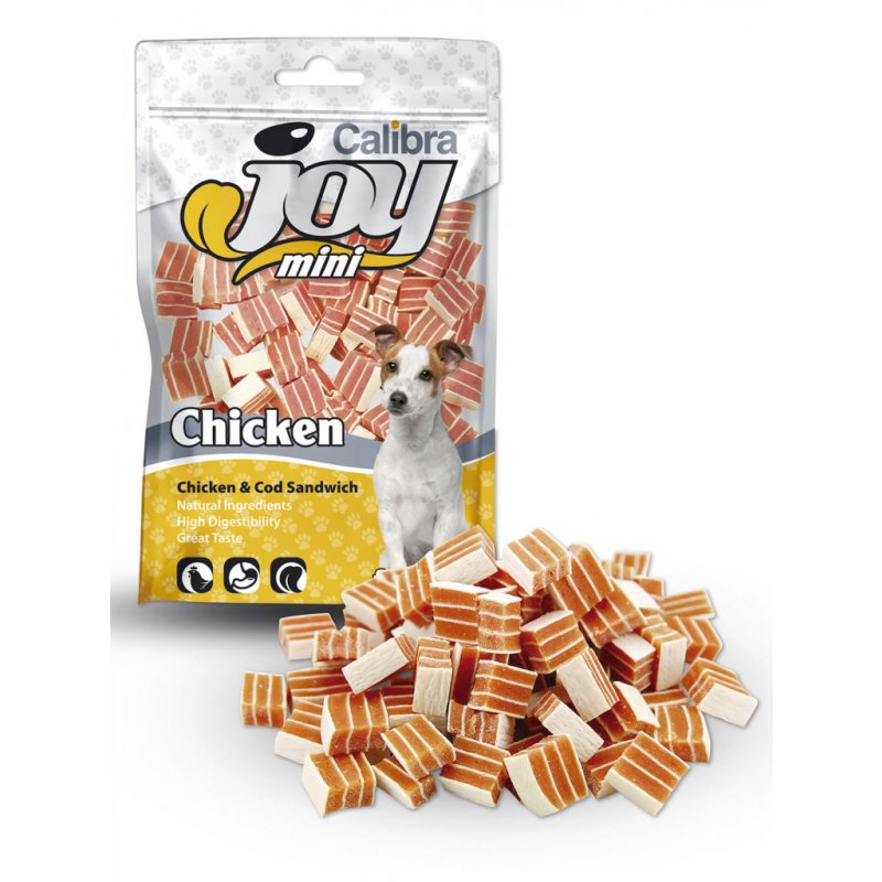 Calibra Joy Dog Mini Chicken & Cod Sandwich 70g NOWOŚĆ