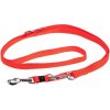 Pomarańczowe smycze nylonowe ART Sportiv odblaskowe 15mm x 2m