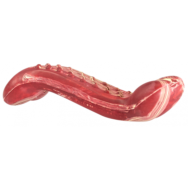 Antybakteryjna kość dentystyczna o zapachu boczku kauczuk naturalny HipHop 11 cm