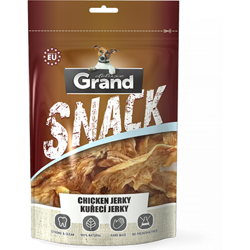 GRAND Deluxe Kurczak suszony dla psów 100g