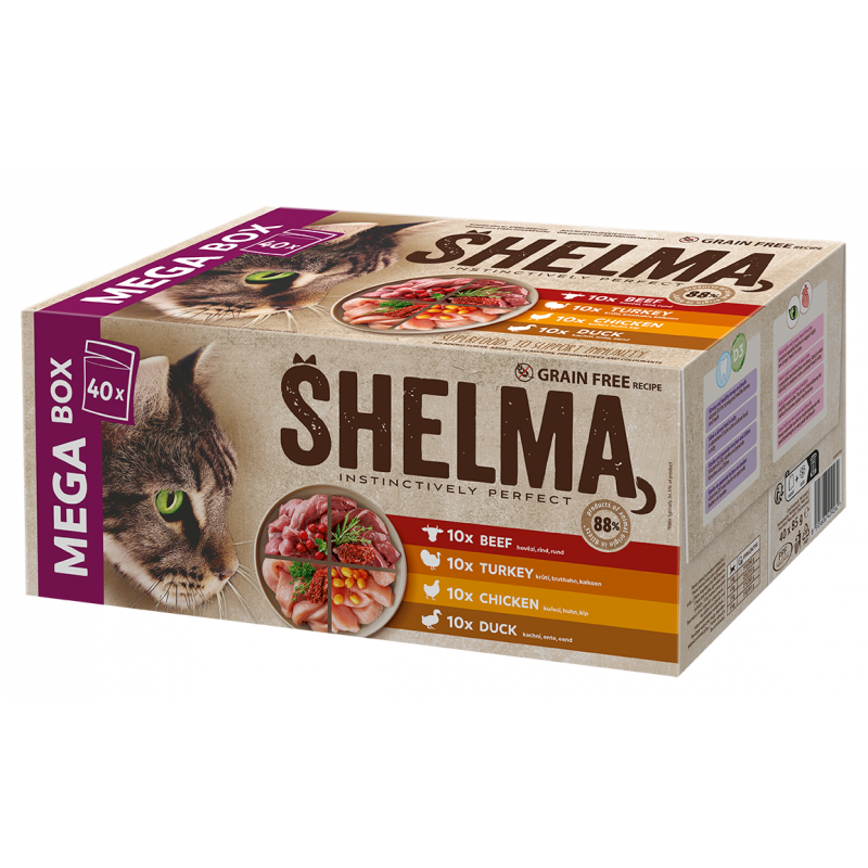 Shelma NM kieszeń kot 40 x 85 g