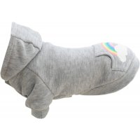 Bluza z kapturem RAINBOW FALLS, XXS: 18cm, szara