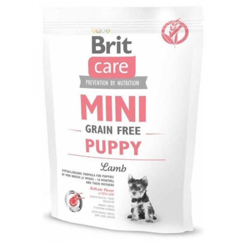 Brit Care Dog Mini Grain Free Puppy Lamb 400g