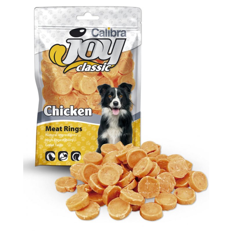Calibra Joy Dog Classic Chicken Rings 80g (min. odběr 5 bal.)