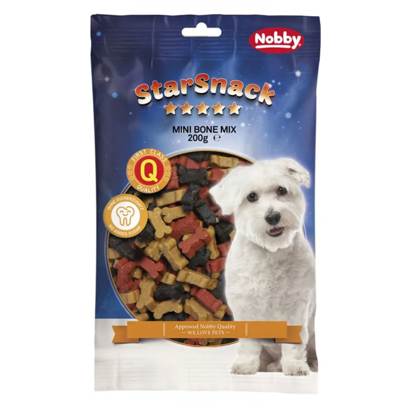 Nobby StarSnack Mini Bones Mix delicje kostki 200g