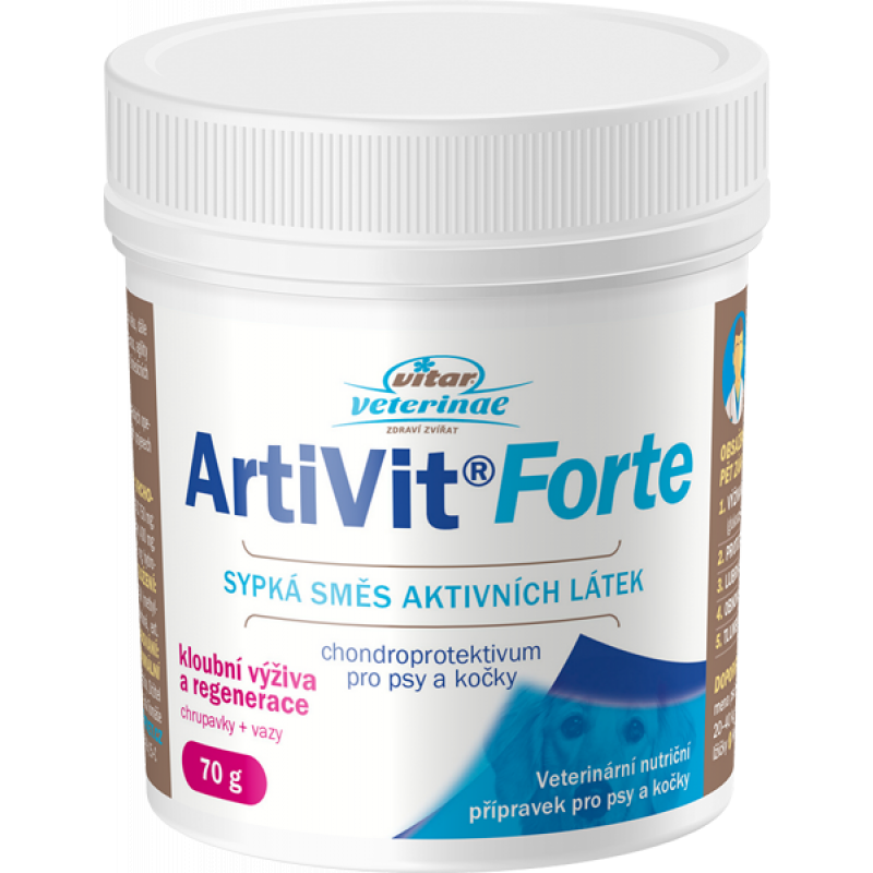 VITAR Veterinae ArtiVit Forte proszek 70g