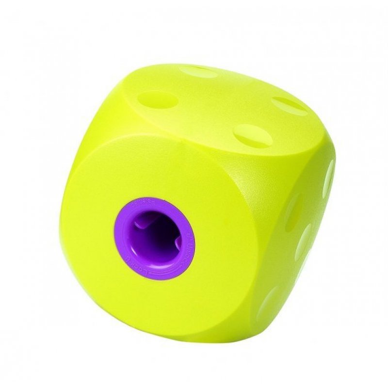 Zabawka dla psa BUSTER Food Cube limonka 12cm, dł