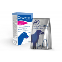 Plastry do żucia Orozyme dla psów powyżej 30kg (141g)
