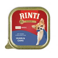 Rinti Dog Gold Mini kurczak+ gęś 100g