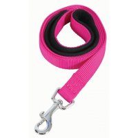 Smycz dla psa SOFT NYLON różowa 20mm / 1m Zolux