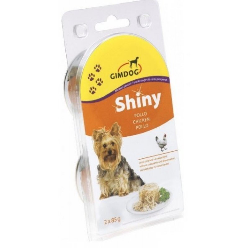 Gimborn ShinyDog kurczak konserwa 2x85g