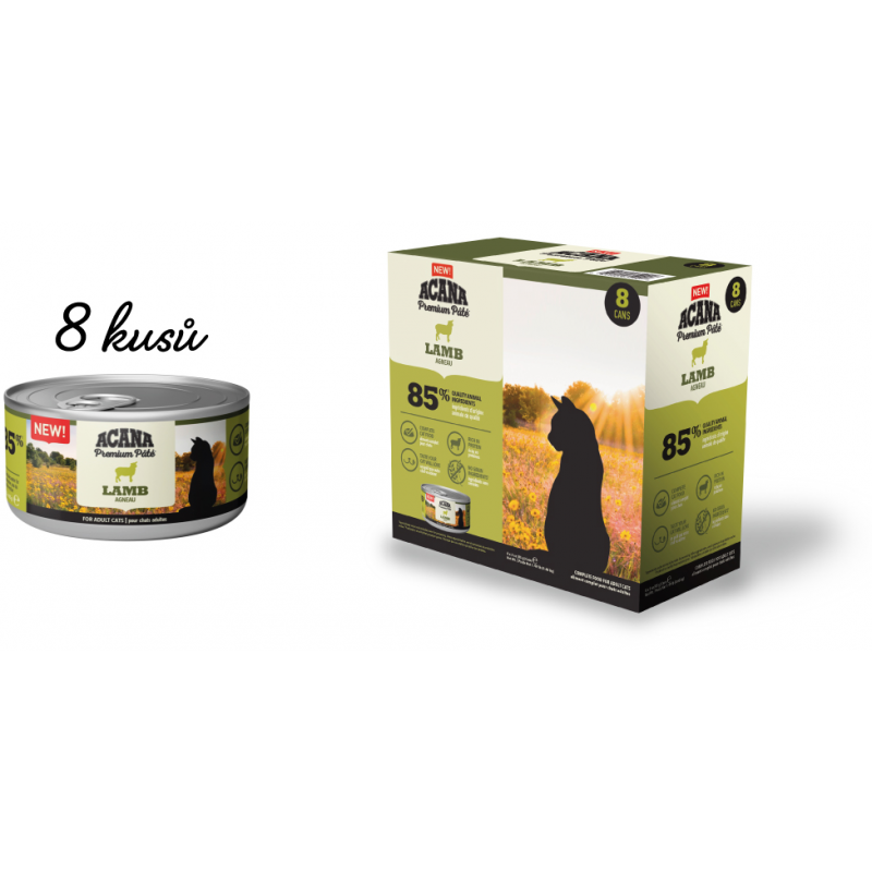 Acana Cat Paté Lamb 8x85g