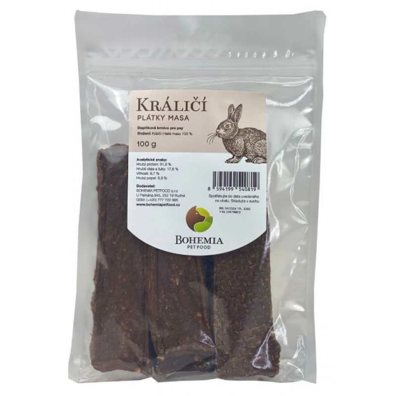 BOHEMIA Rabbit Slice 100g