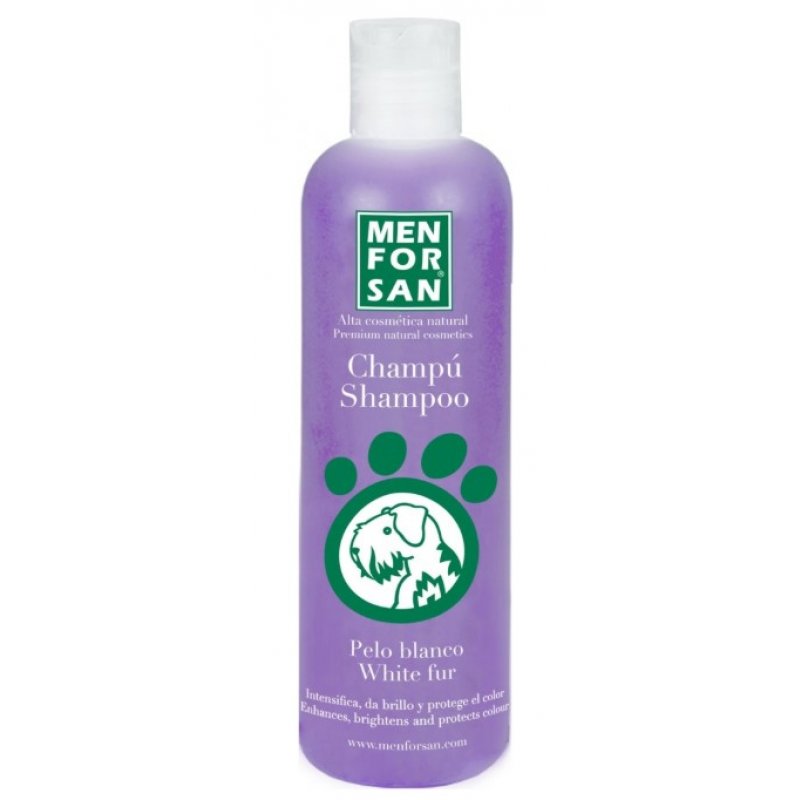Menforsan Szampon do rozjaśniania siwych włosów 300ml