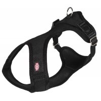 Szelki SOFT XXS-XS 28-40 cm/15 mm - czarne