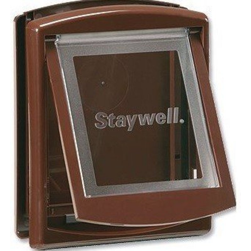 Plastikowe drzwi Brązowy magnes STAYWELL 775 (47x39cm)