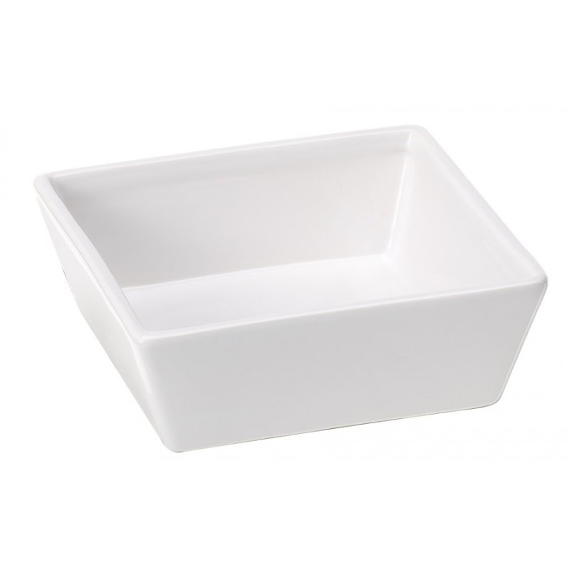 Kwadratowa miska ceramiczna biała Ferplast ALTAIR 14 0,5l