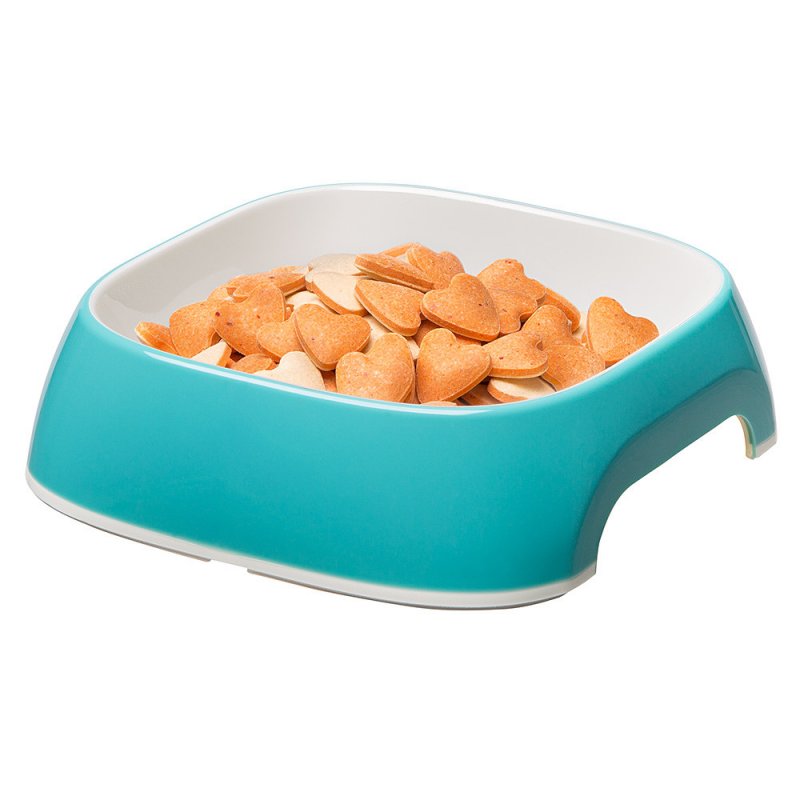 Plastikowa miska Ferplast GLAM MEDIUM 0,75 l jasnoniebieska
