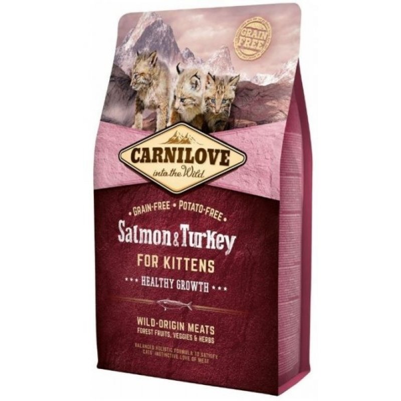 Carnilove Cat Salmon & Turkey for Kittens HG 2kg