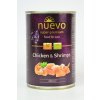 Nuevo cat adult Puszka z kurczakiem i krewetkami 400g