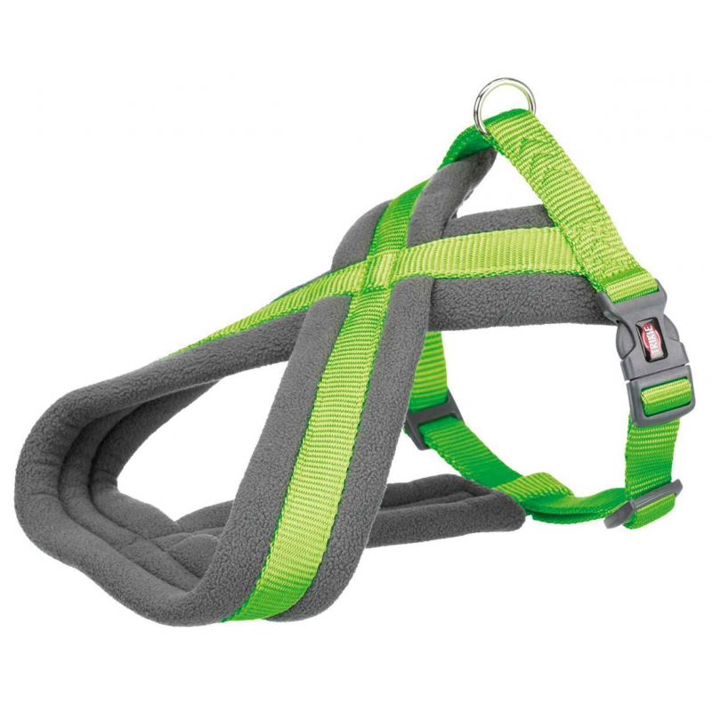 Szelki nylonowe PREMIUM 45-80cm/25mm (M), zielone