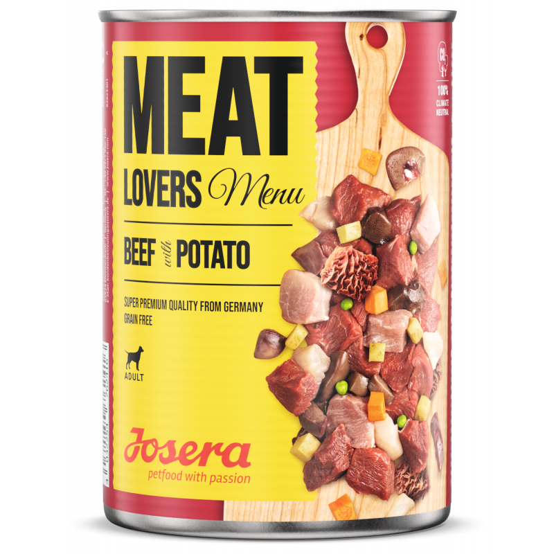 Josera Dog Meat Lovers Menu Beef with Potato 400g