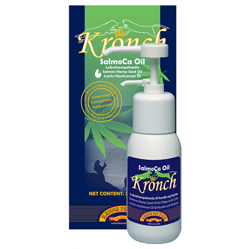 KRONCH SalmonCa olej dla psów i kotów 500ml