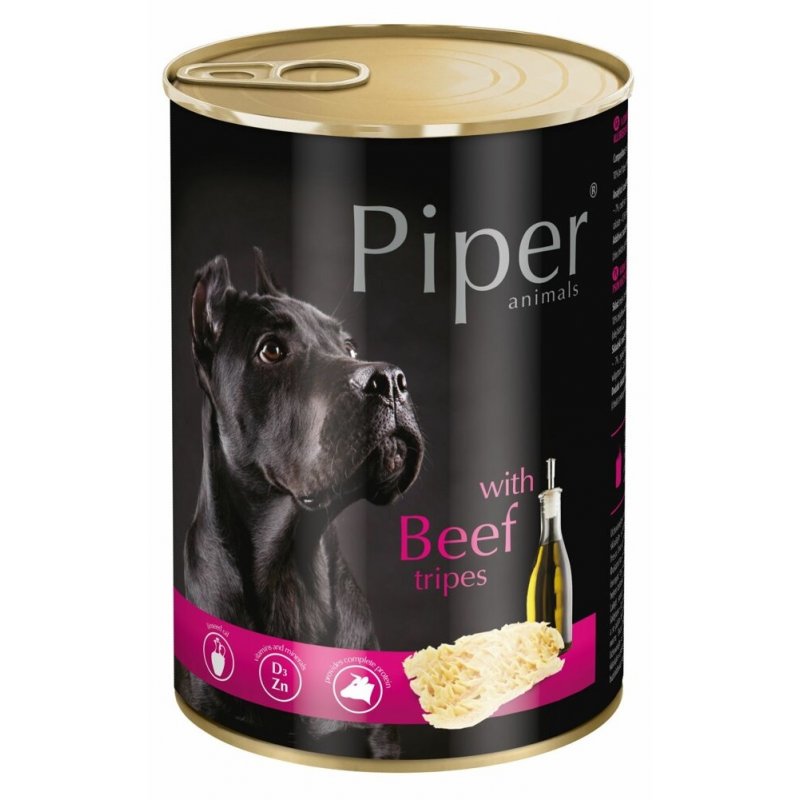 Piper Dog Can - Beef Tricks 400g