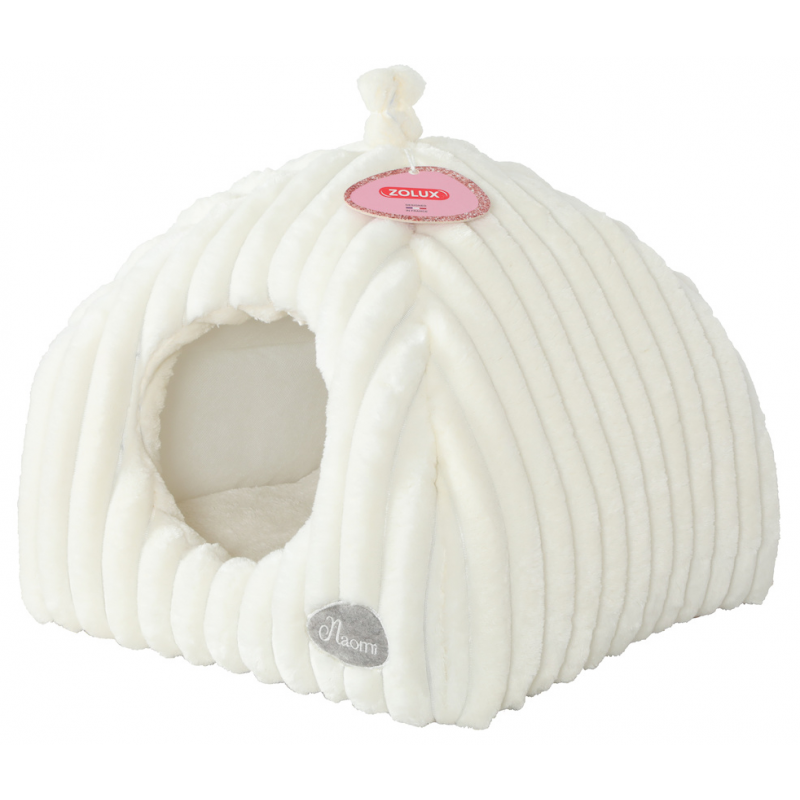 Legowisko NAOMI Igloo pikowane XL beżowe Zolux
