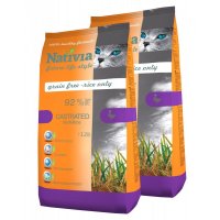 2 x Nativia Cat Castrated 10kg