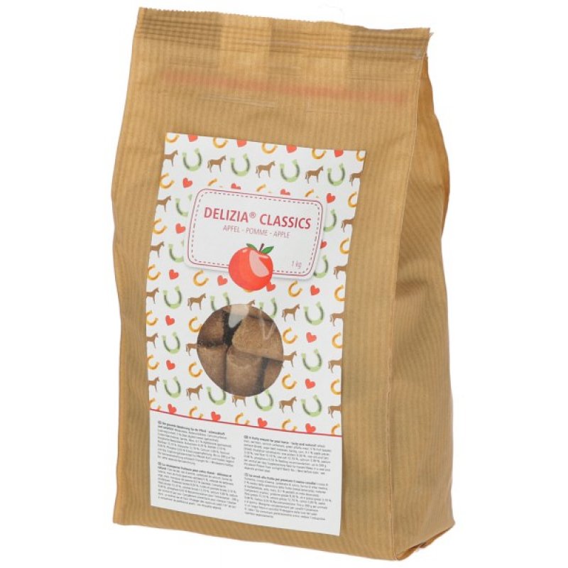 Przysmak dla koni DELIZIA jabłko 1kg