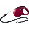 Smycz FLEXI Classic NEW M linka 5m / 20kg czerwona