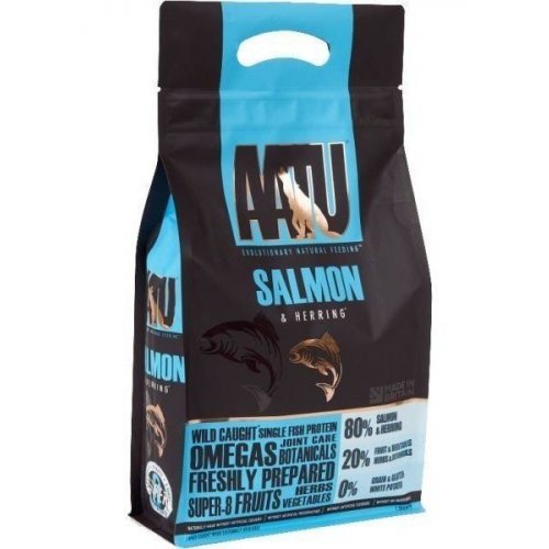 AATU Dog 80 20 Salmon Herring 1 5kg V Chovatel.cz
