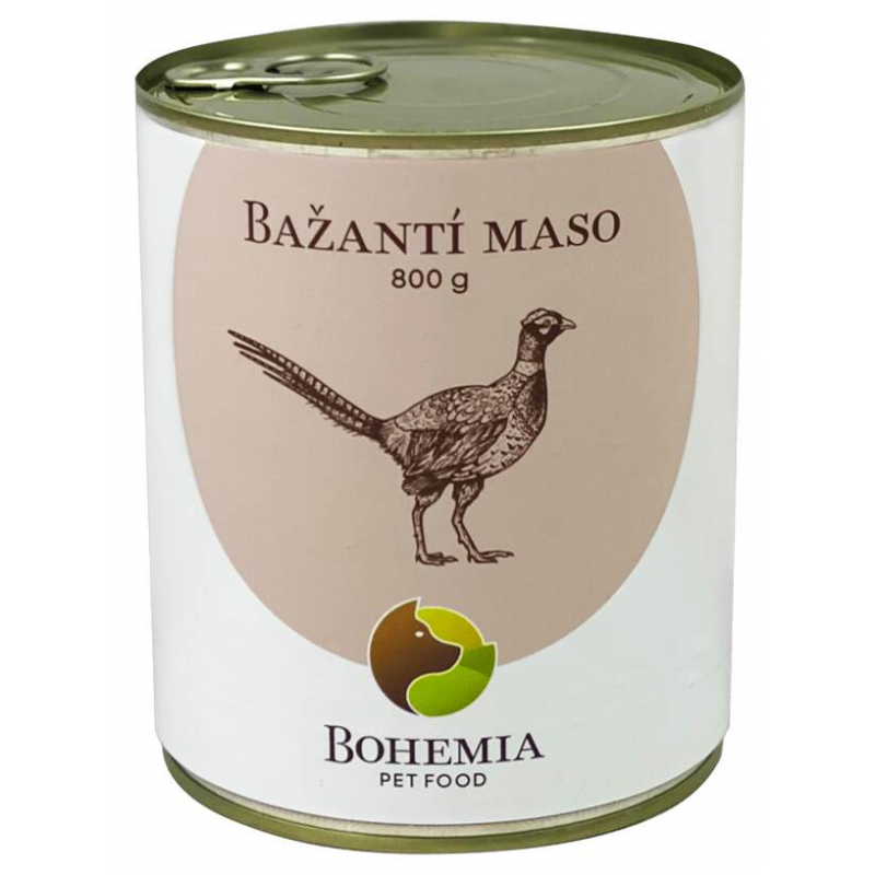 BOHEMIA Mięso bażanta we własnym soku 800g