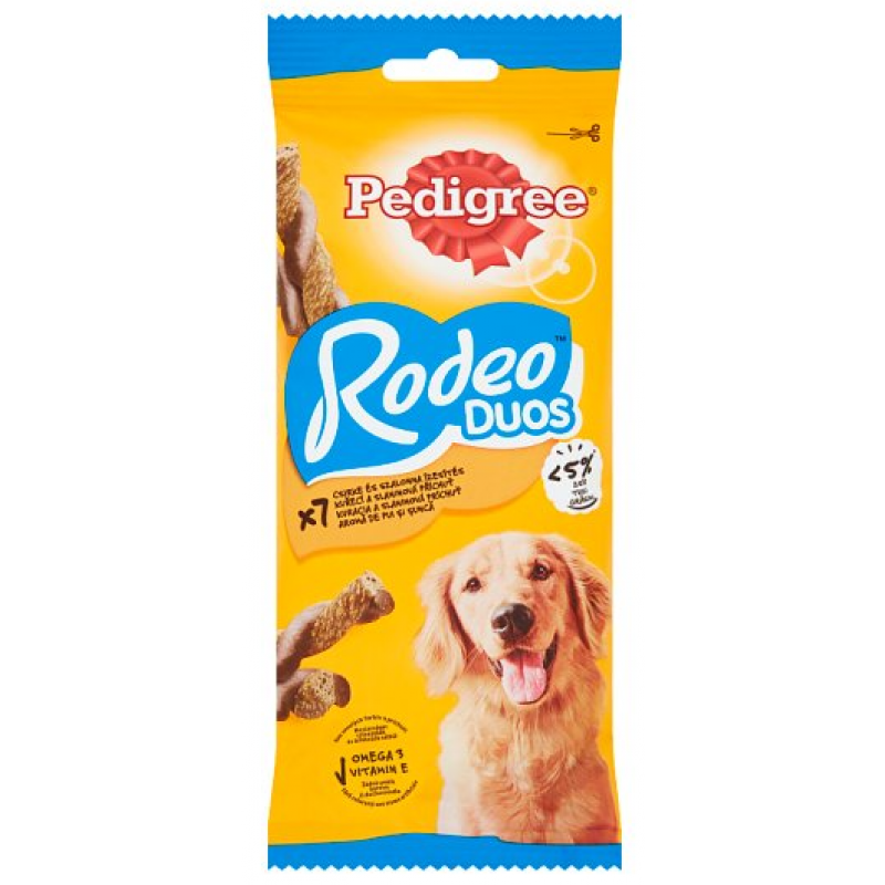 Pedigree Przysmak Rodeo Duo Chicken/Bacon 123g