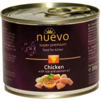 Nuevo Cat Kitten może Kitten Chicken 200g
