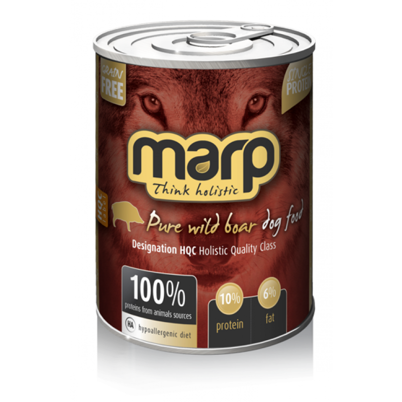 Marp Holistic Wild Boar konserwa dla psów 400g
