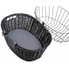 Kosz rowerowy - czarny 50x41x35cm (maks. 5kg)
