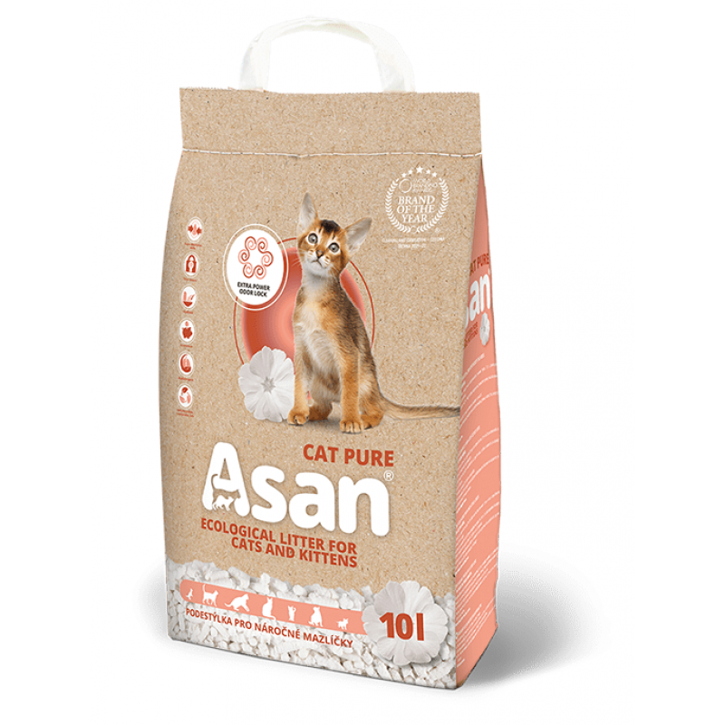 Żwirek ASAN Cat Pure 10l