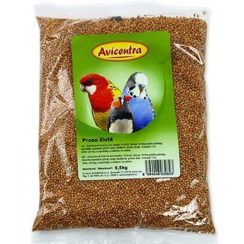 Avicentra proso żółte 500g