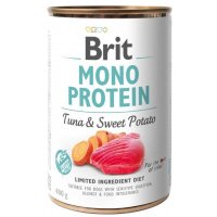 Brit Dog konz Mono Protein Tuna & Sweet Potato 400g (min. odběr 6 ks)