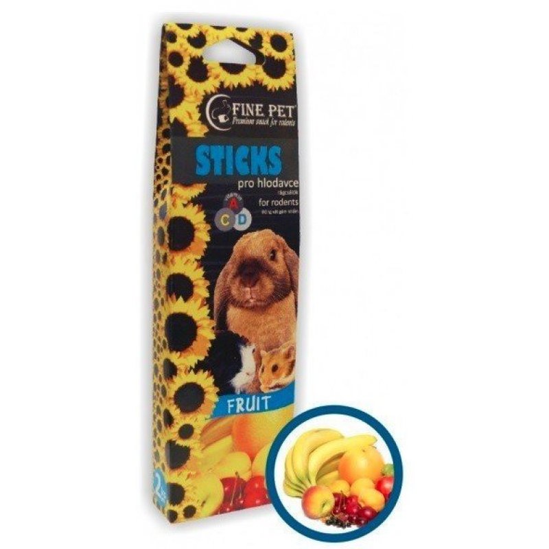 FINE PET w sztyfcie dla gryzoni 2szt. (110g)